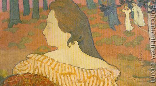Maurice Denis, Sleeping Beauty in Autumn Fine Art Reproduction Oil Painting