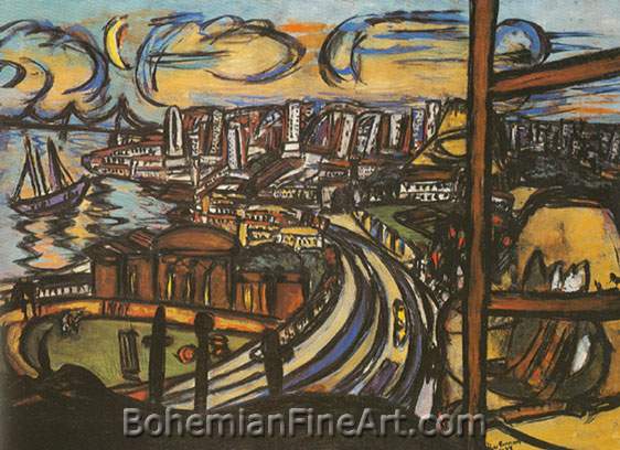 Max Beckmann, San Francisco Fine Art Reproduction Oil Painting