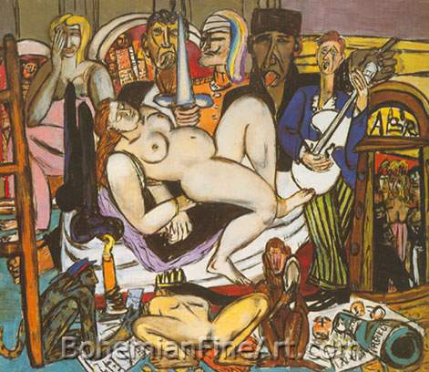 Max Beckmann, The Town Fine Art Reproduction Oil Painting