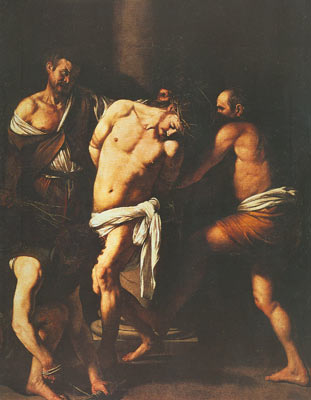Michelangelo Caravaggio, The Flagellation of Christ Fine Art Reproduction Oil Painting