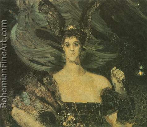 Mikhail Vroubel, Valkyrie Fine Art Reproduction Oil Painting