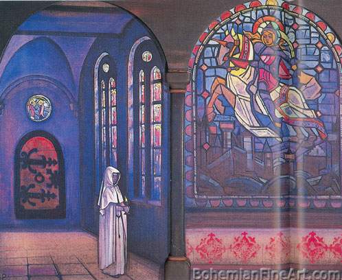 Nicholas Roerich, Glory to the Hero Fine Art Reproduction Oil Painting