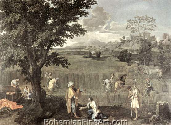 Nicolas Poussin, Summer Fine Art Reproduction Oil Painting