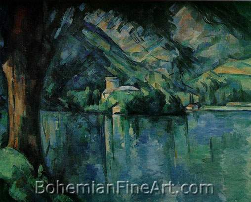 Paul Cezanne, Lake Annecy Fine Art Reproduction Oil Painting