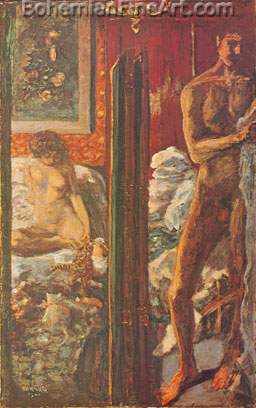 Pierre Bonnard, Man and Woman Fine Art Reproduction Oil Painting