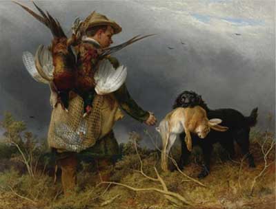 Richard Ansdell, Shooting the Covers Fine Art Reproduction Oil Painting