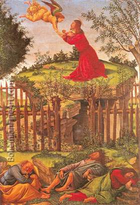 Sandro Botticelli, The Agony in the Garden Fine Art Reproduction Oil Painting