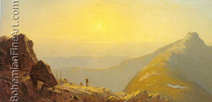 Sanford Robinson Gifford, Mount Mansfield Fine Art Reproduction Oil Painting