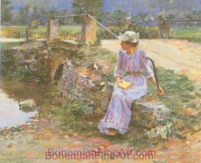 Theodore Robinson, La Debacle Fine Art Reproduction Oil Painting