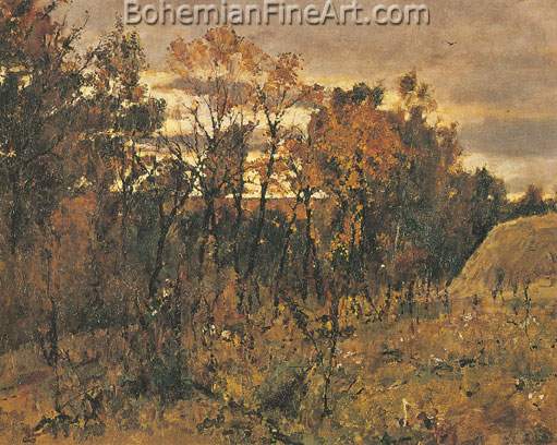 Valentin Serov, Autumn Evening Domotkanovo Fine Art Reproduction Oil Painting