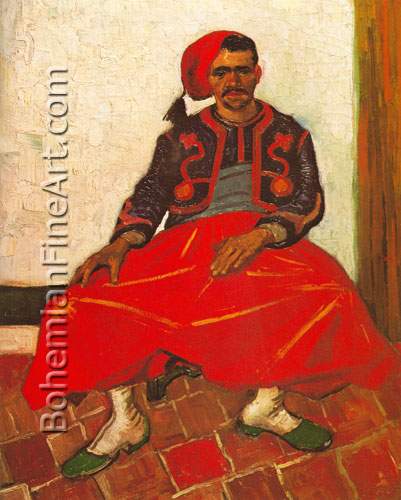 Vincent Van Gogh, The Zouave Fine Art Reproduction Oil Painting