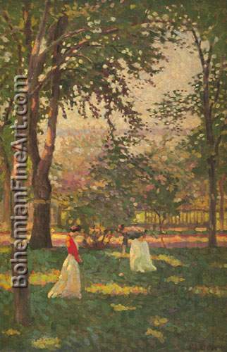 William Paxton, The Croquet Players Fine Art Reproduction Oil Painting