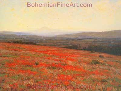 William Wendt, Cup of Gold Fine Art Reproduction Oil Painting