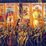 Reginald Marsh, Pip & Flip Fine Art Reproduction Oil Painting