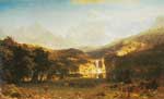Albert Bierstadt, The Rocky Mountains Fine Art Reproduction Oil Painting