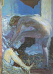 Pierre Bonnard, Large Nude In Blue Fine Art Reproduction Oil Painting