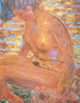 Pierre Bonnard, Dark Nude Fine Art Reproduction Oil Painting