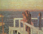 Pierre Bonnard, The Jetty Fine Art Reproduction Oil Painting