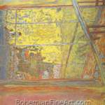 Pierre Bonnard, The Studio at Le Cannet+ with Mimosa Fine Art Reproduction Oil Painting
