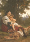 Adolphe-William Bouguereau, Rest Fine Art Reproduction Oil Painting