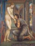 Edward Burne-Jones, The Soul Attains Fine Art Reproduction Oil Painting
