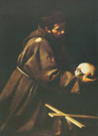 Michelangelo Caravaggio, St Francis Fine Art Reproduction Oil Painting