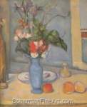 Paul Cezanne, Blue Vase Fine Art Reproduction Oil Painting