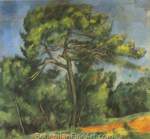 Paul Cezanne, The Great Pine Fine Art Reproduction Oil Painting