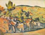 Paul Cezanne, Mountains in Provence Fine Art Reproduction Oil Painting