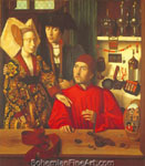 Petrus Christus, St Eliguis in His Workshop Fine Art Reproduction Oil Painting
