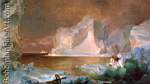 Frederic Edwin Church, The Icebergs Fine Art Reproduction Oil Painting