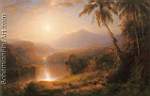 Frederic Edwin Church, Valley of Santa Ysabel Fine Art Reproduction Oil Painting