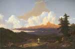 Frederic Edwin Church, To the Memory of Cole Fine Art Reproduction Oil Painting