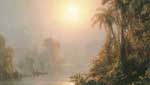 Frederic Edwin Church, Morning in the Tropics Fine Art Reproduction Oil Painting