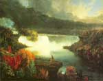 Thomas Cole, Niagara Falls Fine Art Reproduction Oil Painting
