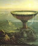 Thomas Cole, The Titan's Goblet Fine Art Reproduction Oil Painting