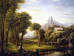 Thomas Cole, Dream of Arcadia Fine Art Reproduction Oil Painting