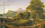 Thomas Cole, The Course of Empire: The Pastoral State Fine Art Reproduction Oil Painting