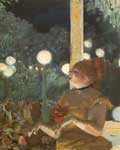 Edgar Degas, Cafe Concert The Song of the Dog (Pastel on Paper) Fine Art Reproduction Oil Painting