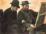 Edgar Degas, The Amateurs Fine Art Reproduction Oil Painting