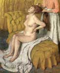 Edgar Degas, Woman Having her Hair Combed (Pastel on Paper) Fine Art Reproduction Oil Painting