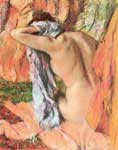 Edgar Degas, After the Bath (Pastel on Paper) Fine Art Reproduction Oil Painting