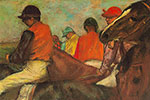 Edgar Degas, Jockeys Fine Art Reproduction Oil Painting