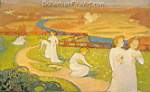 Maurice Denis, April Fine Art Reproduction Oil Painting
