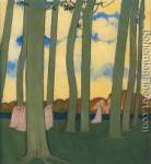Maurice Denis, Landscape with Green Trees Fine Art Reproduction Oil Painting