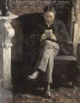 James Ensor, Portrait of the Artist's Father Fine Art Reproduction Oil Painting