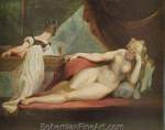 Henry Fuseli, A Nude Reclining Fine Art Reproduction Oil Painting