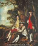 Thomas Gainsborough, Peter Darnell Muilman+ Charles Crockett Fine Art Reproduction Oil Painting