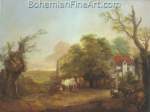 Thomas Gainsborough, Landscape with Cows Fine Art Reproduction Oil Painting