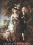 Thomas Gainsborough, Mr and Mrs William Hallet Fine Art Reproduction Oil Painting
